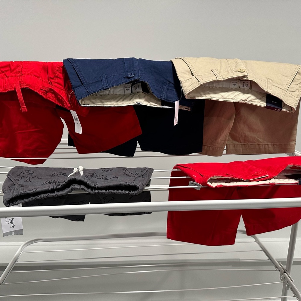 Boys shorts 5 piece